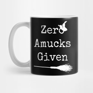 Zero Amucks Given Mug